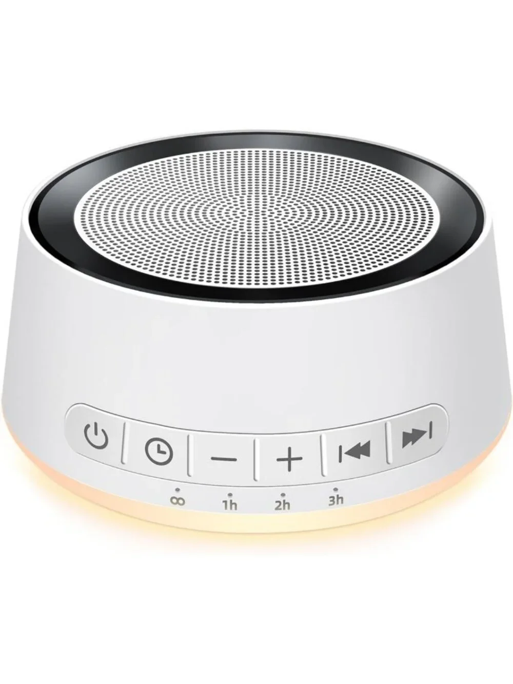 Soothing Sound Machine & Night Light | 30 Sounds, 12 Colors, 32 Volume Levels